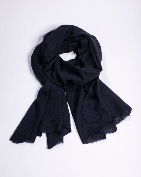 Angora scarf Obsidian