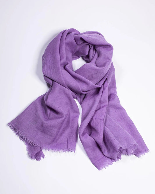 Angora scarf lavender