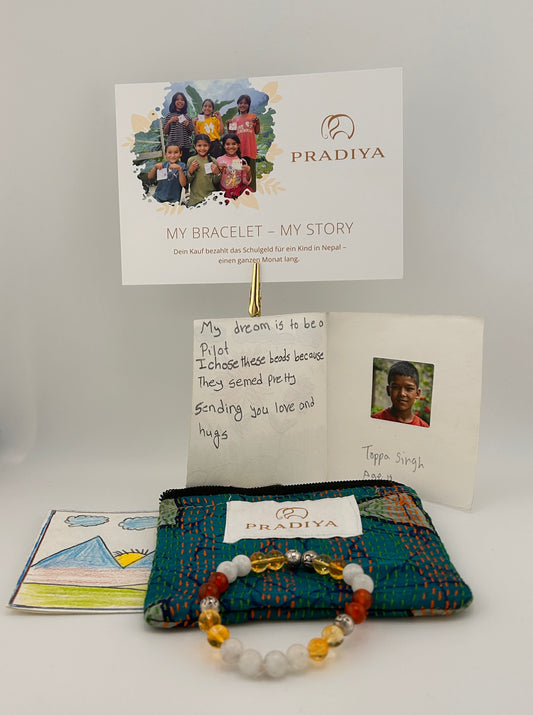 Peace & Intuition – Filigree mala bracelet made of amethyst