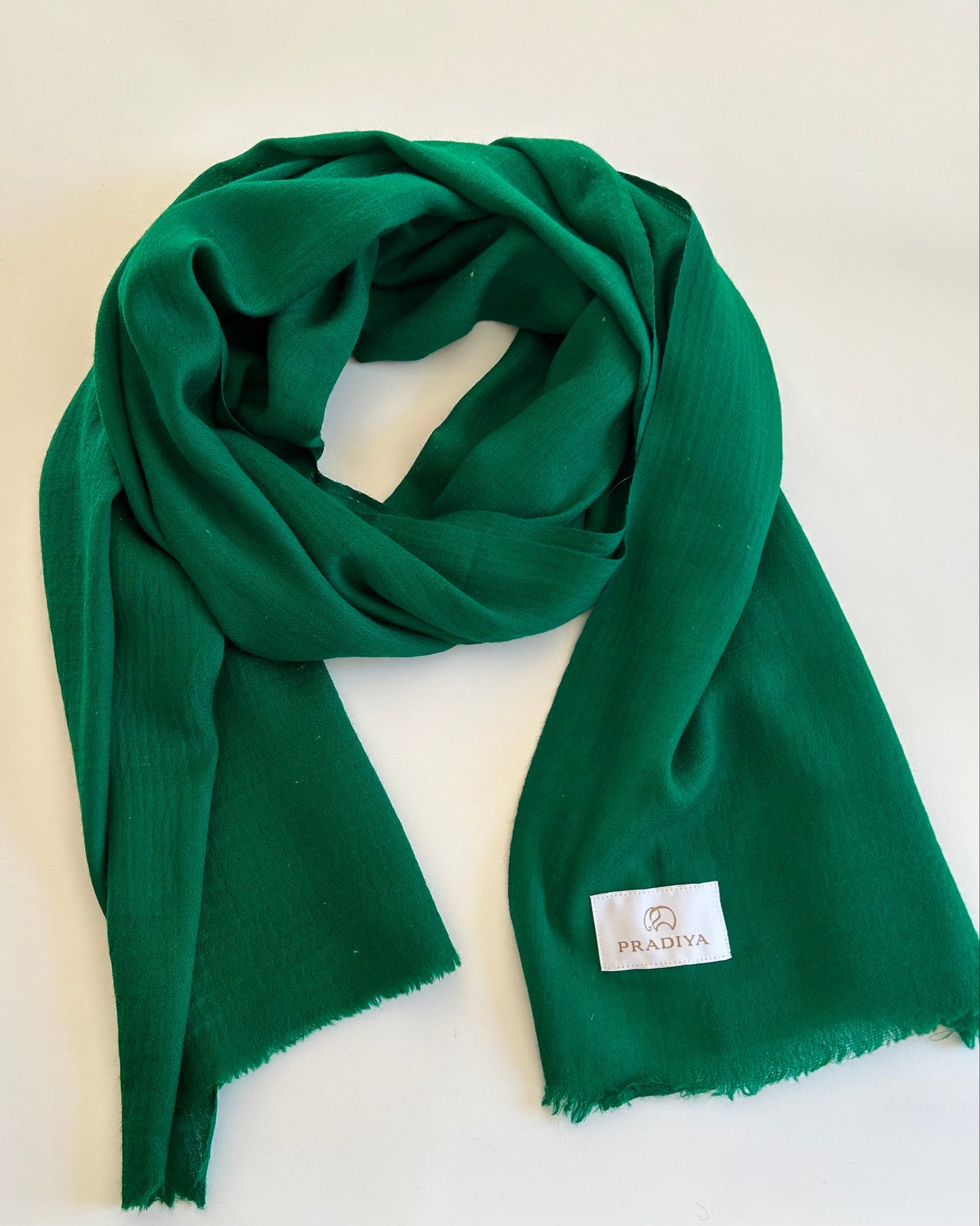 Angora scarf forest bathing