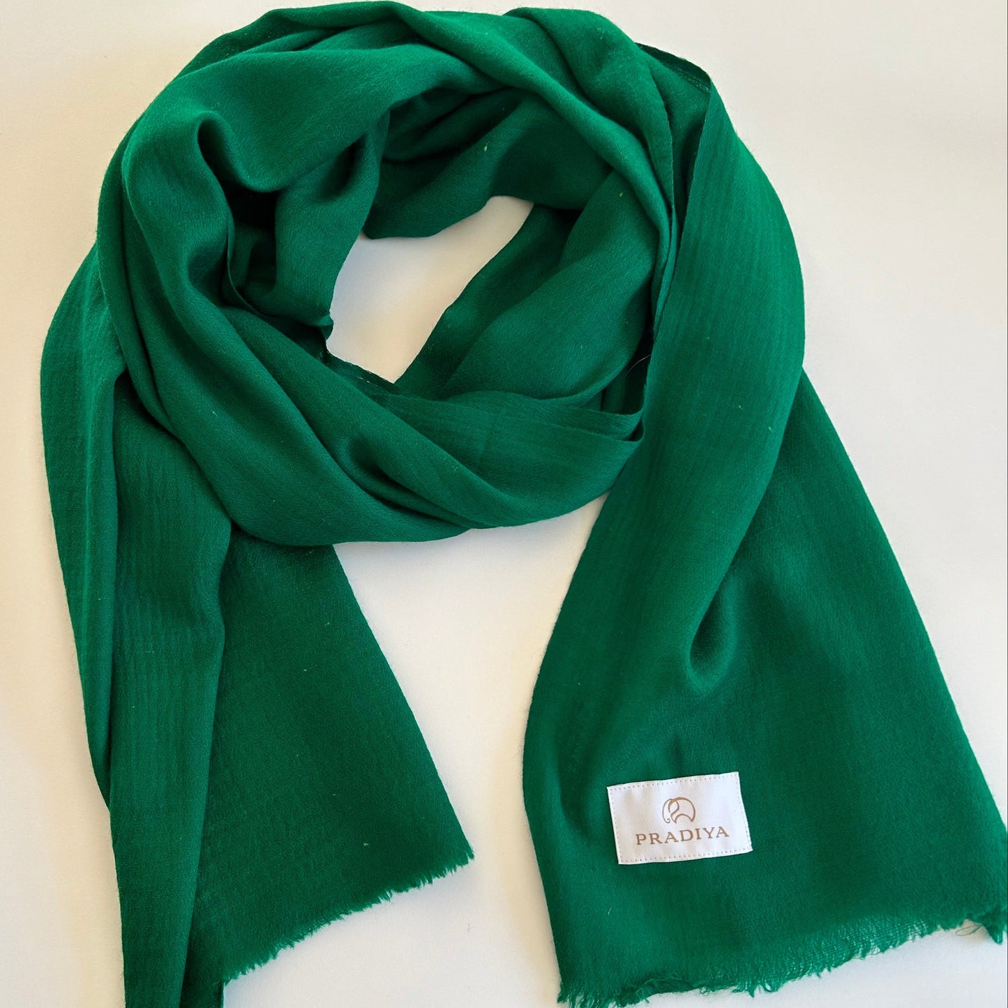 Angora scarf forest bathing