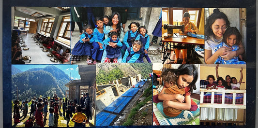 PRADIYA-Team und Kinder in Nepal gestalten gemeinsam eine nachhaltige Zukunft