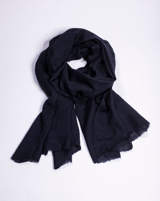 Angora scarf Obsidian