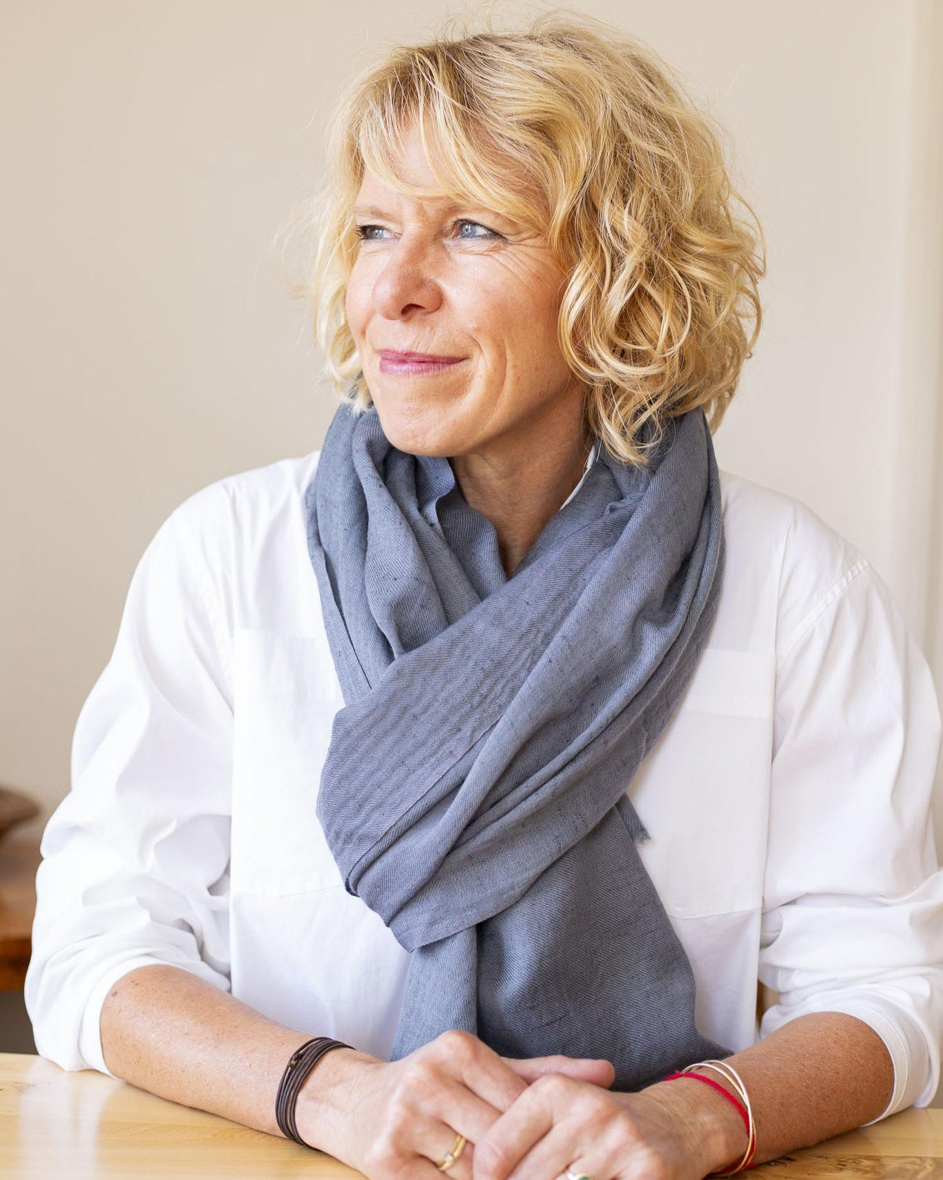 Angoraschal Wolkenschleier