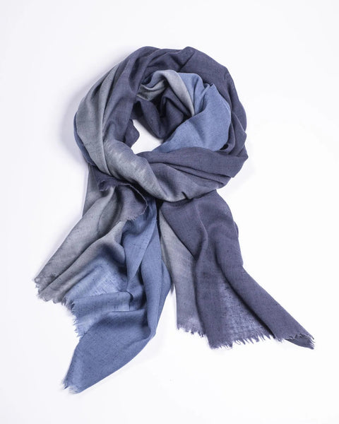 Angora scarf night sky