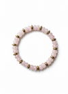 Mala bracelet rose quartz &amp; moonstone