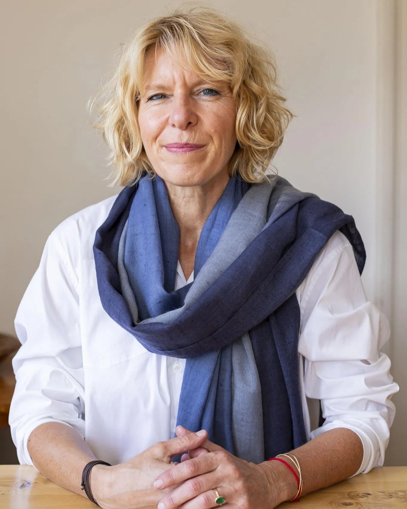 Angoraschal Nachthimmel